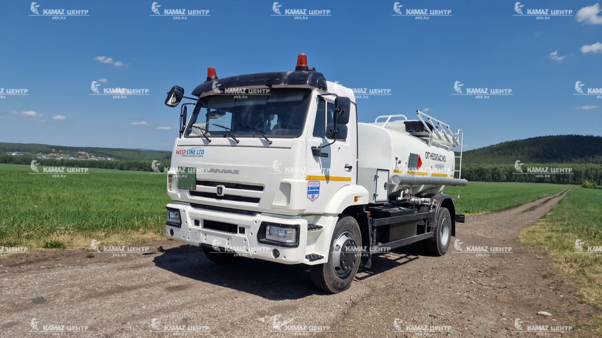 Автотопливозаправщик АТЗ-8 на шасси КАМАЗ-43253